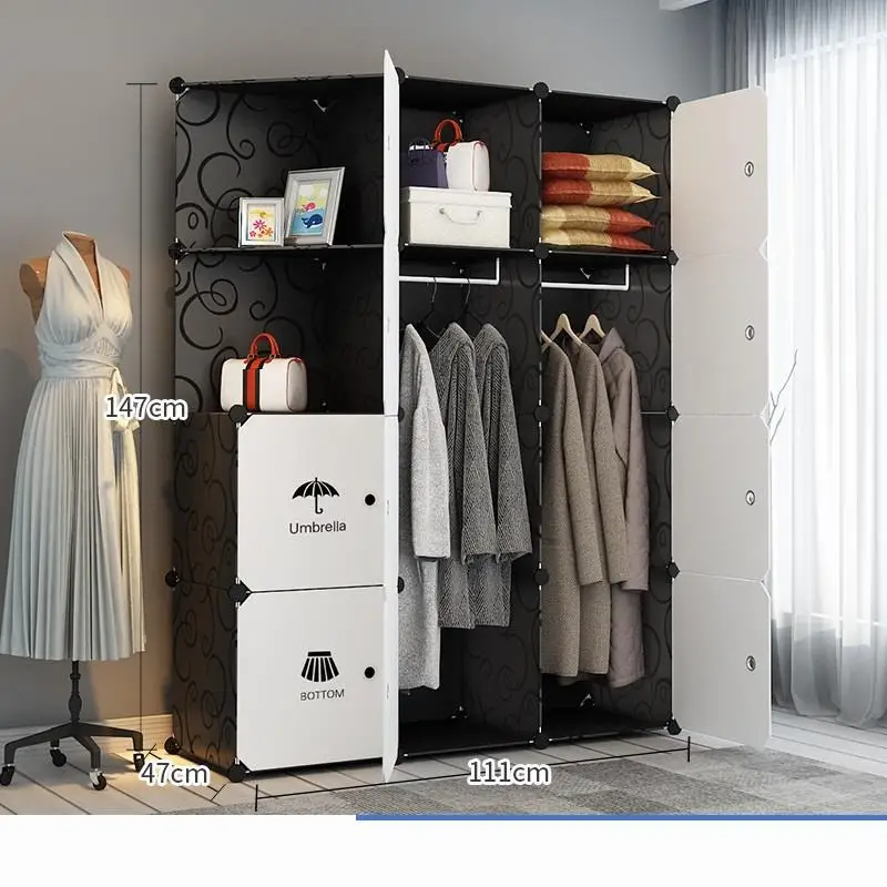MODEL Y Для спальни Penderie Meuble Range Armario De Almacenamiento Armadio Guardaroba Mueble Closet Guarda Roupa шкаф для одежды - Цвет: MODEL Y