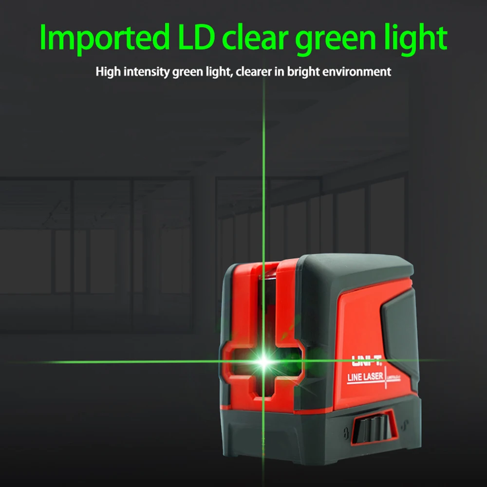 

UNI-T Lines Level Tool Set Two Lines Self Leveling Vertical Horizontal Spirit Level High Precision Measuring Instrument