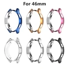 Силиконовый защитный чехол из ТПУ для часов Samsung Galaxy Watch 4 Classic 46 мм, аксессуары, чехол-бампер