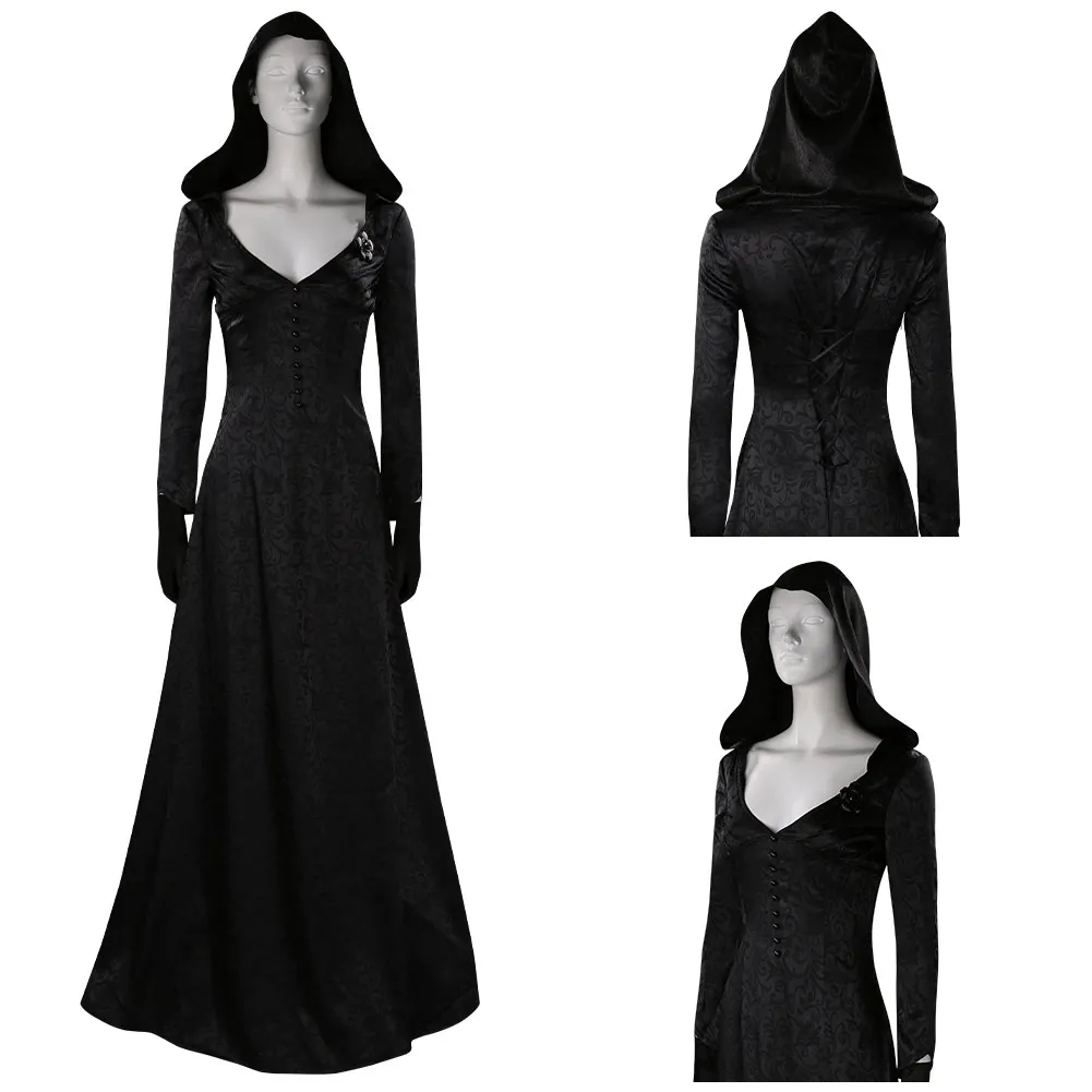 Костюм ведьмы злой деревни для косплея наряды костюмы Хэллоуина карнавальный