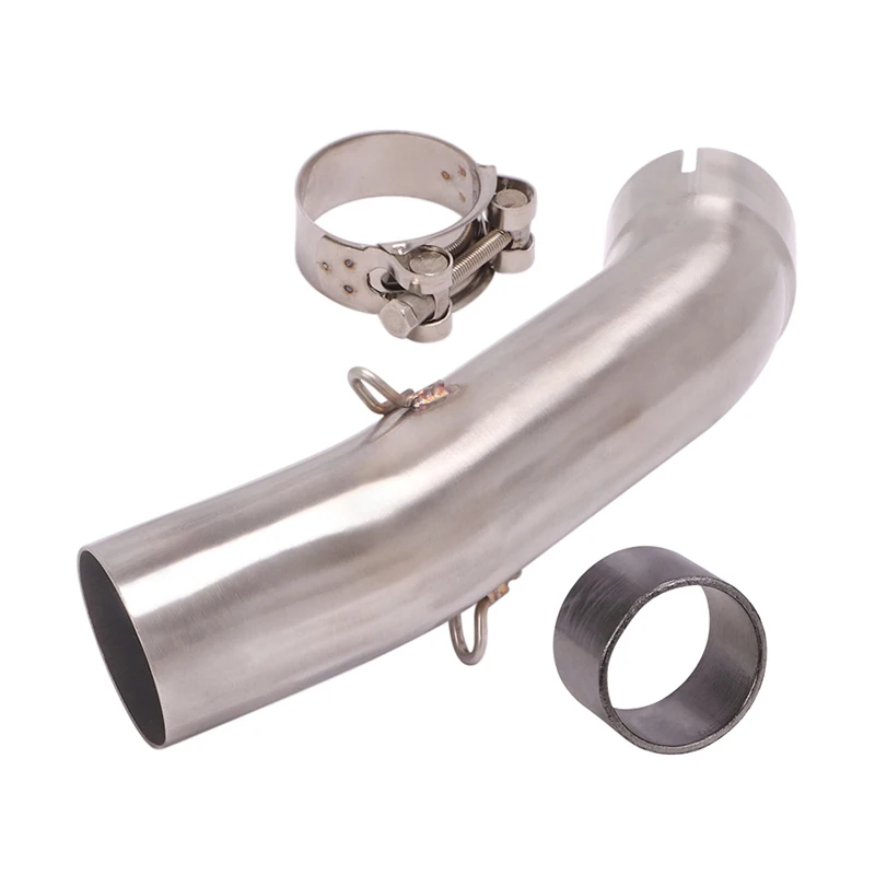 

Slip On Motorcycle Exhaust Middle Connect Pipe Stainless Steel Exhaust System Modified For Duke 125 250 390 RC390 2021