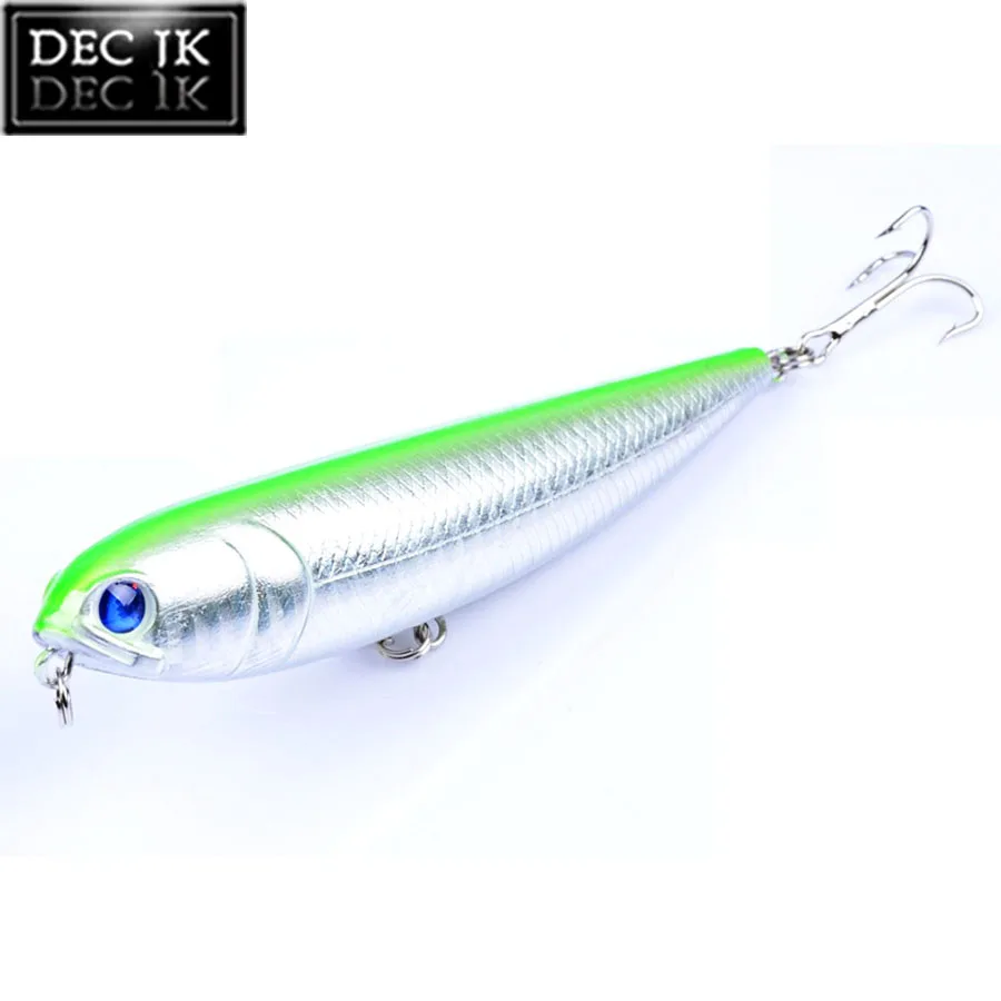 Пластиковый жесткий плавающий карандаш приманка для морской рыбалки воблеры