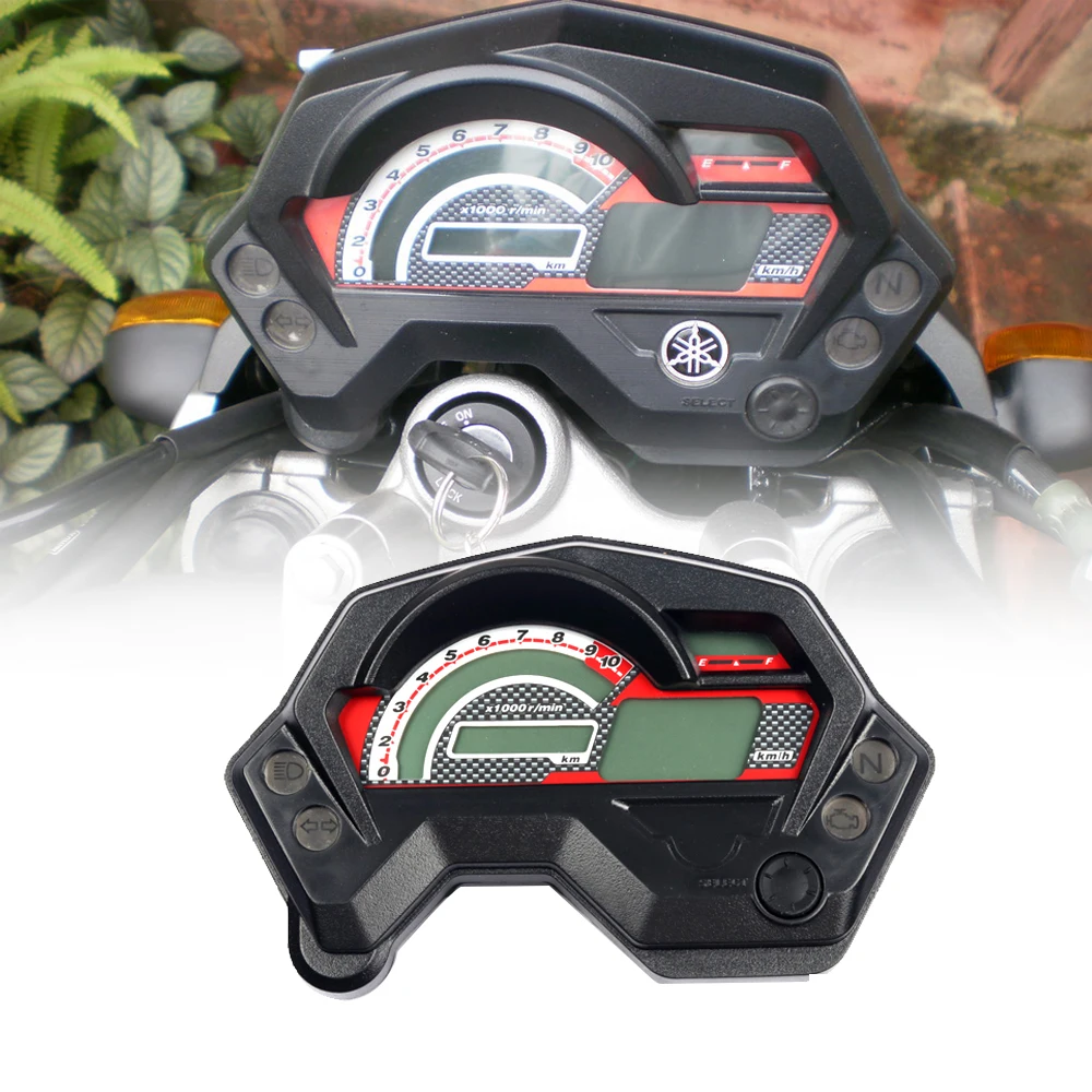 For Yamaha FZ16 Cafe Racer Instrument Moto Speedometer Gauge Digital Electronics Indicator Led Display Liquid crystal display | Автомобили