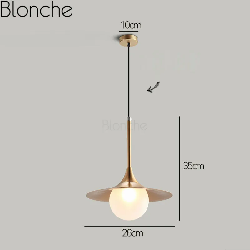 Современная стеклянная подвеска светильники скандинавские креативные