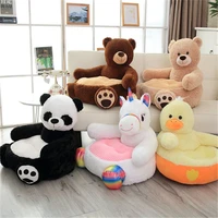 cute teddy bear sofa panda unicorn peluche plush toy child sofa plush stuffed animals home decoration baby toys soft pillow gift