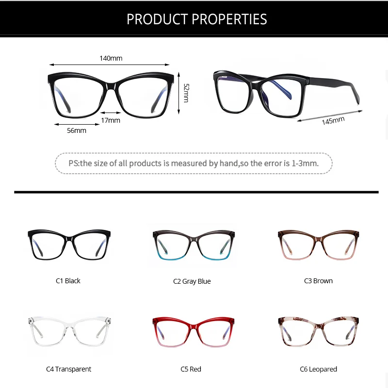 

Pro Acme TR90 Flexible Frame Blue Light Blocking Glasses for Women Men Computer Gaming Glasses Anti Eyestrain & UV Glare PC1660A