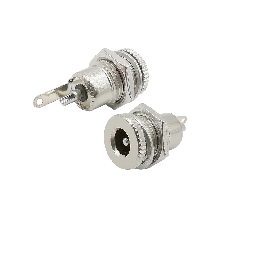 10 шт. DC 099 5.5X2.1mm/5 5x2 5 мм Мощность гнездо женский Панель крепление Разъем 5*2 1/5 DC099