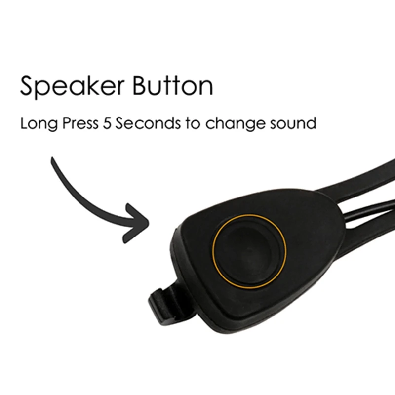 

350LM Bicycle LED Front Light Cycling Solar Power USB Horn Bell Bike Headlight X3UA