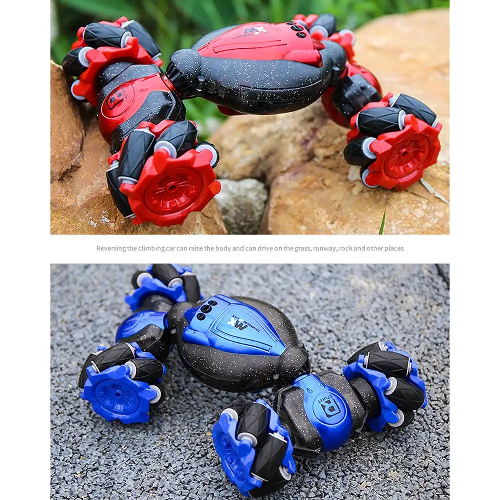 

Remote Control Stunt Car Gesture Induction Twisting Off-Road Vehicle Light Music Drift Dancing Side Driving RC Toy Gift For Kids