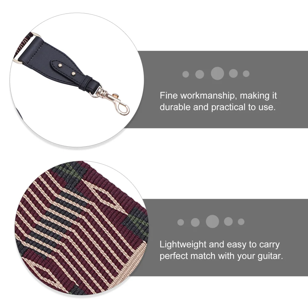 

1Pc Roman Shoulder Strap Handbag Strap Instrumental Strap (Assorted Color)