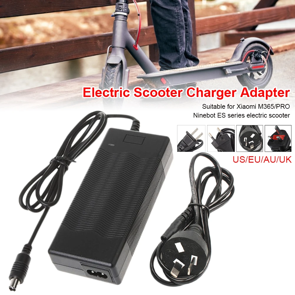 

42V 2A Electric Scooter Charger Adapter for Xiaomi Mijia M365 Ninebot Es1 Es2 Electric Scooter Hoverboard Balance Wheel Charger