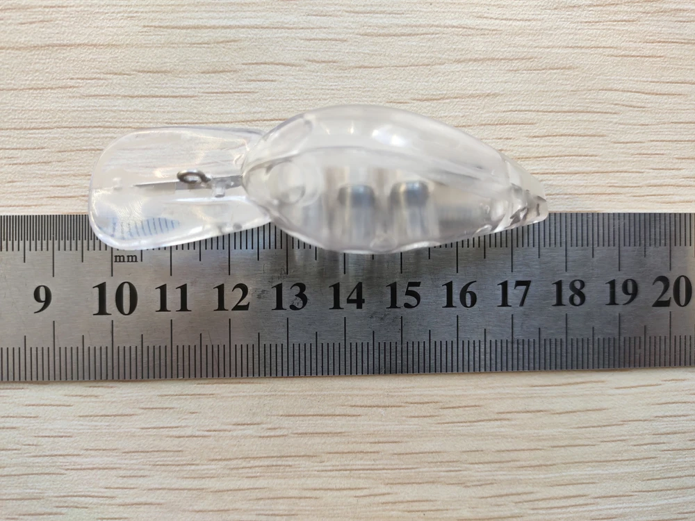 10 шт. Неокрашенная рыболовная приманка тело кренкбейты жесткие приманки Воблер