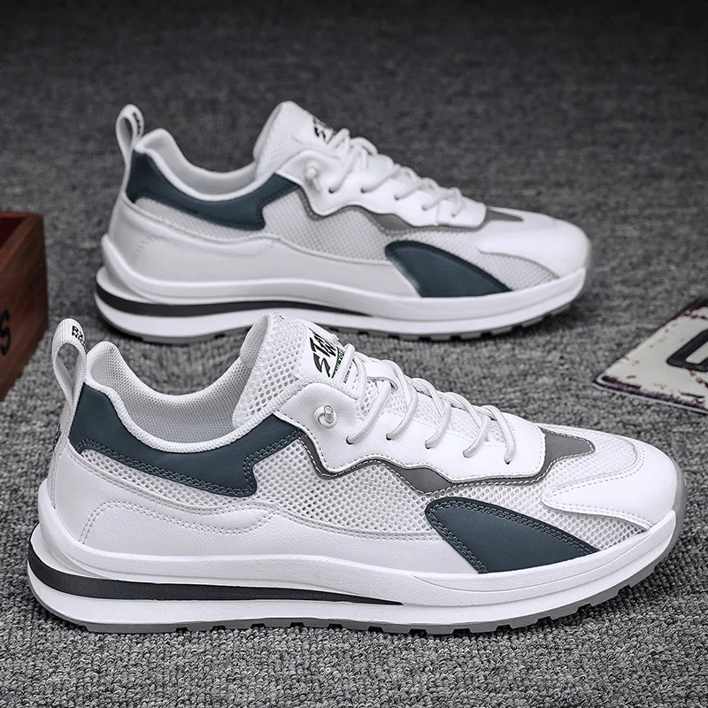 

Classic Men Running Shoes Mesh Comfortable Breathable Soft Bottom Hot Sale Sneakers 39-44