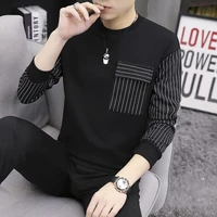 mens sweater 2021 new high end british mens bottoming clothes long sleeved shirt spring mens wear