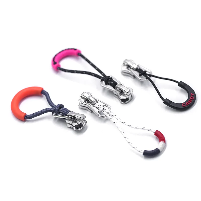 10 шт./компл. спортивная одежда пластиковая молния съемник багажная веревка u