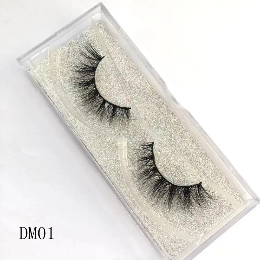 Меховые 3D накладные ресницы драматический макияж полоса для макияжа полная