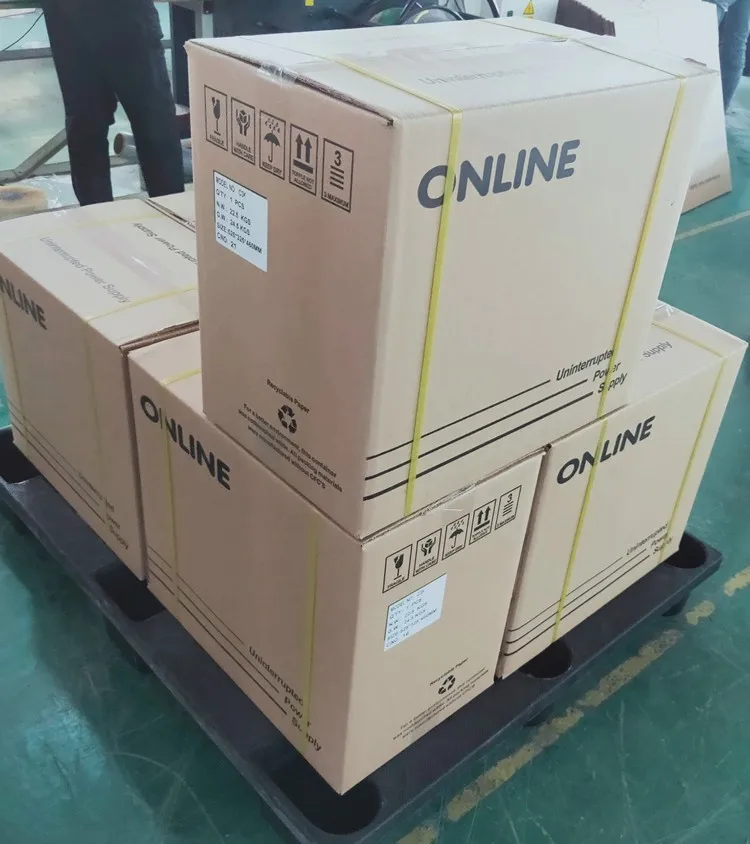 Обновленный 10KVA он лайн UPS внешний 192V батарейки постоянного тока банка 230VAC 50 Гц