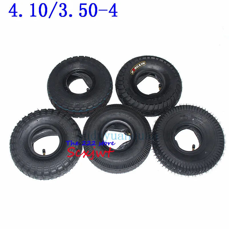 5 вариантов шин 4 10/3 50 410/350 ATV Quad Go Kart 47cc 49cc электрический скутер 10 шина трубка