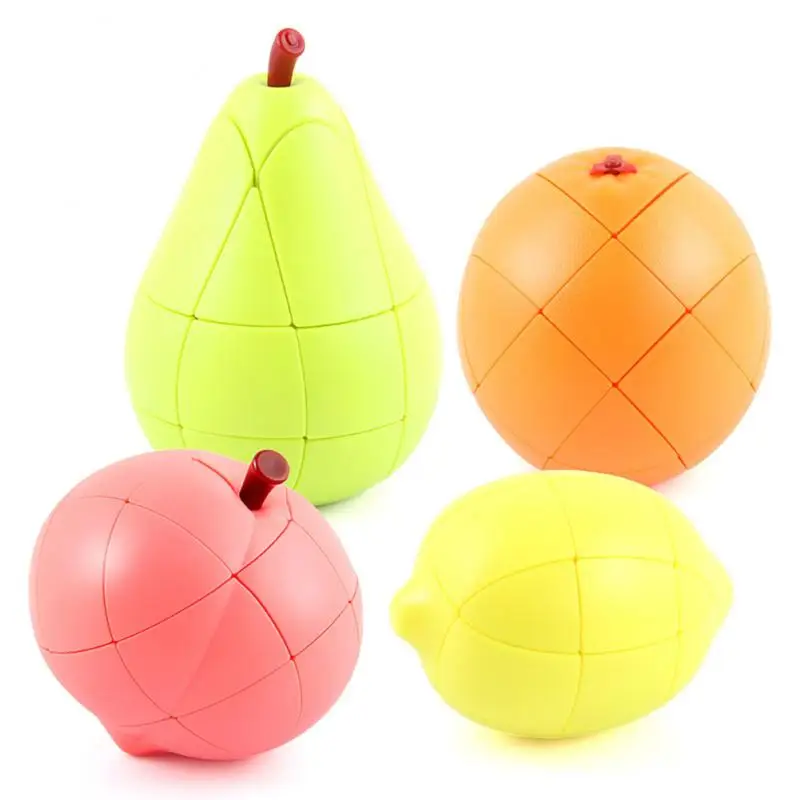 

Новый оригинал FanXin фруктовый волшебный куб яблоко банан и лимон Обучающие игрушки головоломки на день рождения Рождественский подарок для ...