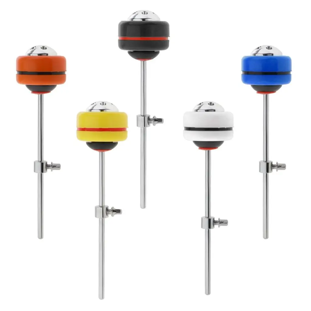 

Practical Round Bass Drum Beater Beater for Drummer Percussion Replacement for Drum Set Kit Percussion Part