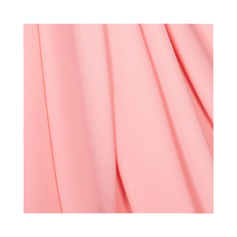 

Width 59'' Summer Solid Color Anti Draping Feeling Chiffon Fabric By The Yard For Dress Hanfu Shirt Material