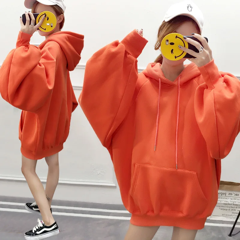 Толстовки с капюшоном верхняя одежда Для женщин шикарная однотонная