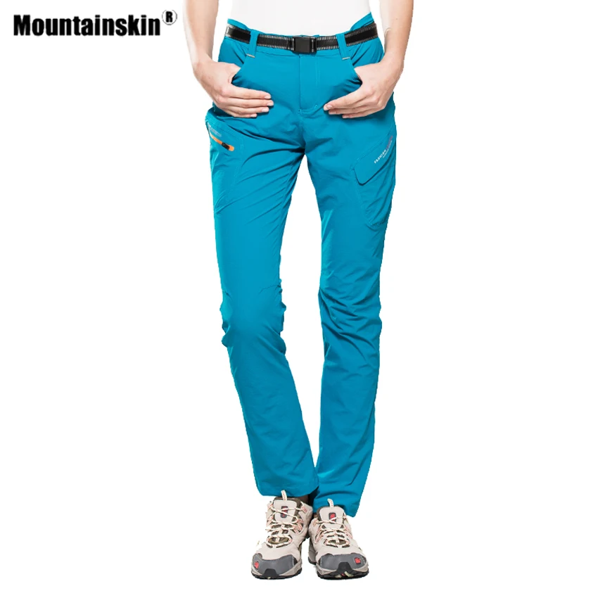 Брюки Mountainskin VA508 для мужчин и женщин быстросохнущие спортивные штаны активного