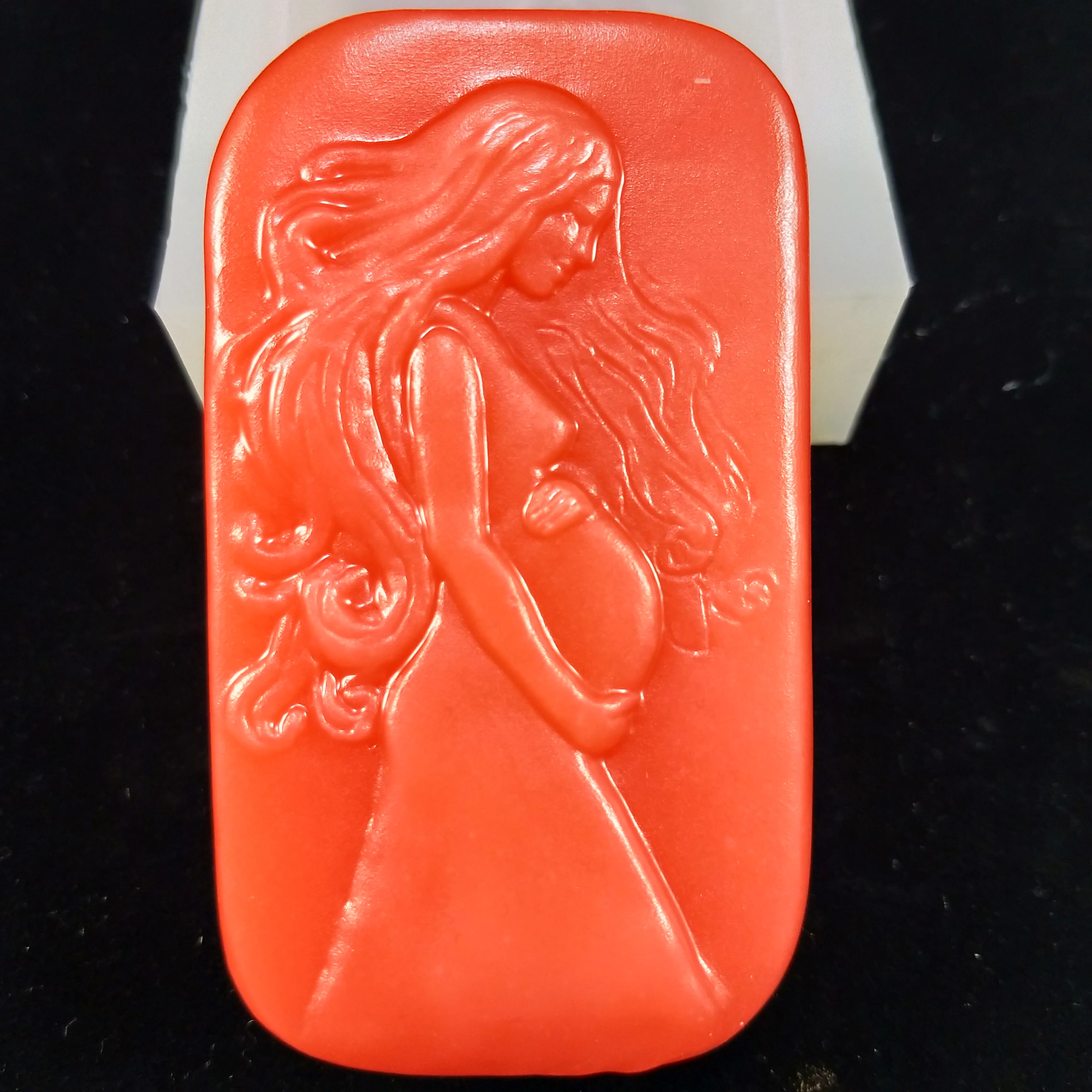 3D Pregnant mother form Craft Silicone Soap Mold DIY cake Molds Cake Baking chocolate Mould Mothers Day Gift | Дом и сад