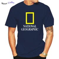 new national geographic printed t shirt short sleeve investigation expedition scholar men t shirt summer brand tshirt plus size