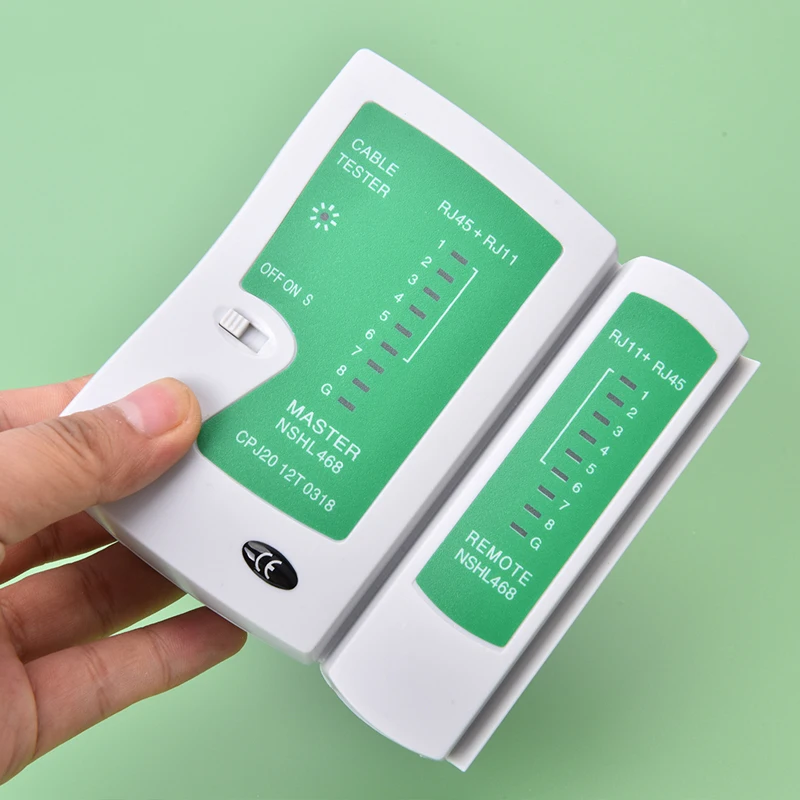 Тестер сетевого кабеля RJ45 RJ11 RJ12 Cat5 Cat6 UTP LAN | Компьютеры и офис