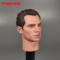 super hero 16 henry cavill head sculpt high quality head carving model fit 12 male soldier action figure body dolls