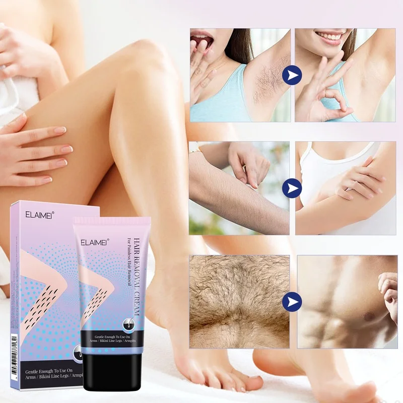 

Hair Removal Cream Gentle Hair Removal Cream Body Underarms and Legs Smooth and Fading 50ml Hair Removal