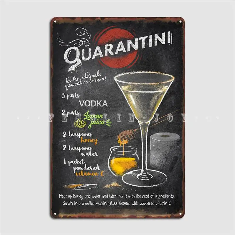 

Карантин металлический знак клуб бар создание кинотеатра гостиная жестяные пластинки знак плакаты