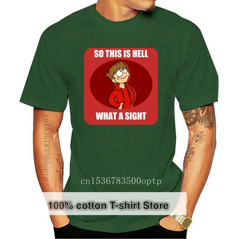 

Мужская футболка с коротким рукавом EDDSWORLD TORD SO THIS IS HELL T SHIRT и более Приталенная футболка, футболки, топы, женская футболка