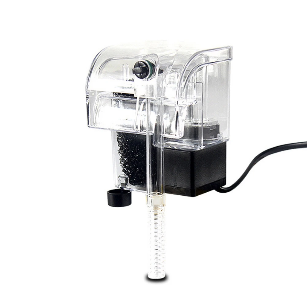 

Fish Tank Filter Small Circulating Pump Three-in-one Waterfall Oxygenation Silent Wall-mounted External Mini Water Pump Hanging