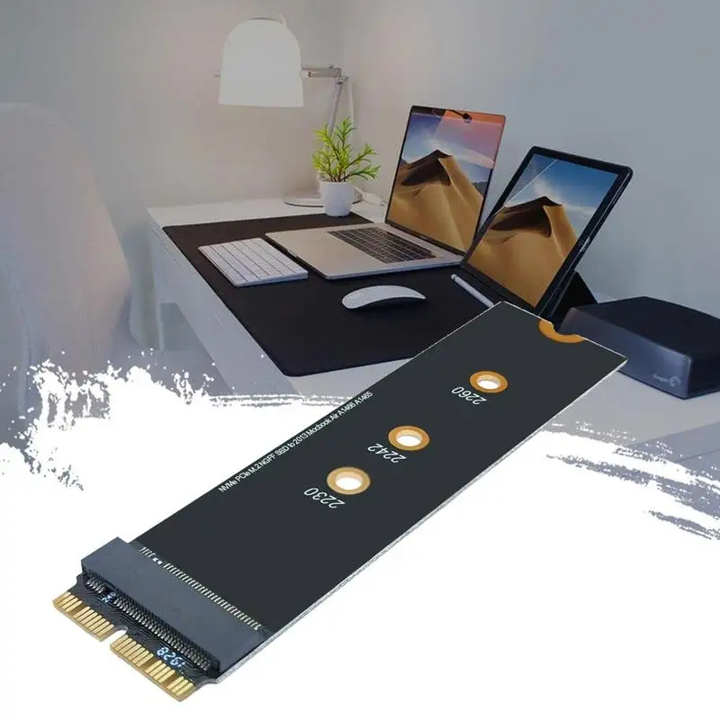 

M.2 Nvme Ssd Adapter Card A1465, A1466, A1398, A1502, Nvme/ahci Upgrade Kit For Macbook Air Pro Retina