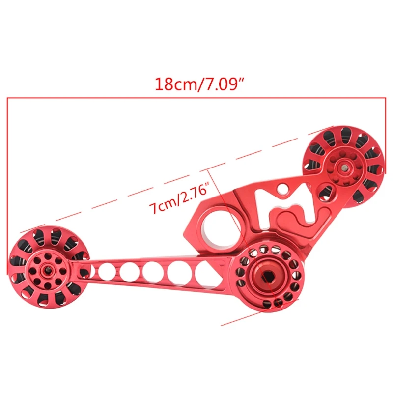 

Bicycle Chain Guide Wheel 2/3/6 Speed MTB Folding Bike Rear Derailleur Tensioner