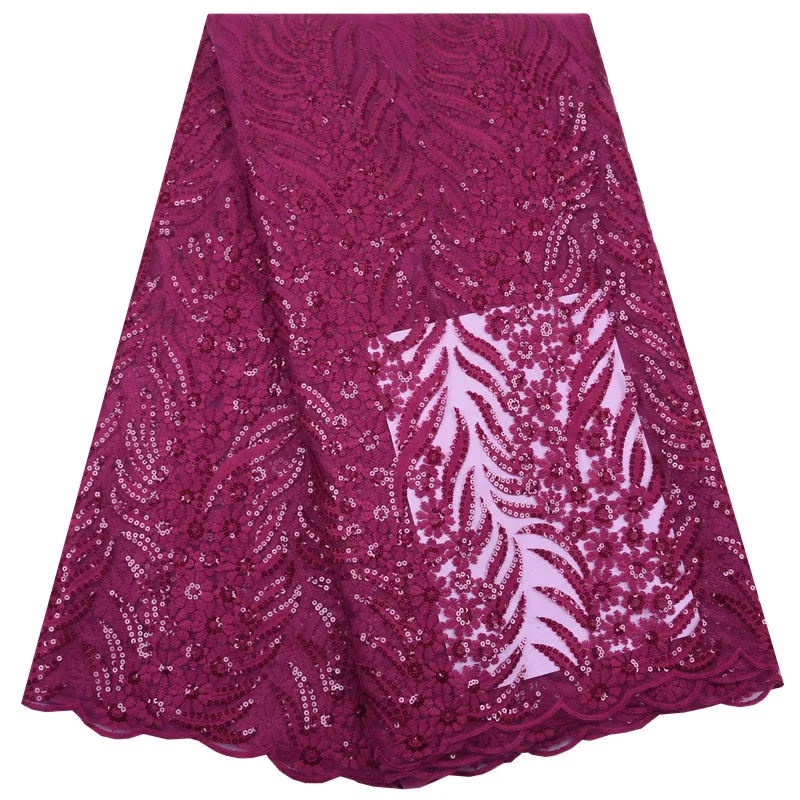 Новая африканская кружевная ткань с блестками высокого качества гипюровая