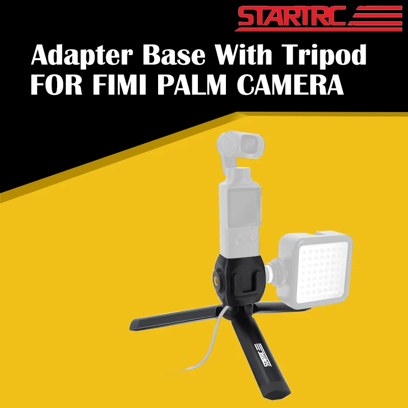 

STARTRC Cold Shoe Mount Adapter 1/4 Screw Adapter Base With Tripod For FIMI PALM Handheld Camera Expansion Accessories