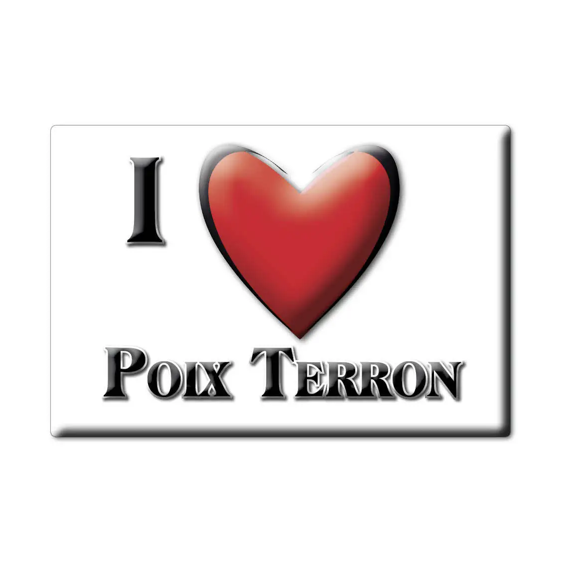 POIX TERRON магнит lodeston AQUITAINE (8) Франция на холодильник сувенир я люблю подарок | Дом и