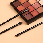 Кисть для бровей, супер тонкая подводка для глаз, контурная щетка, профессиональная маленькая скошенная, плоская острые, высококачественные инструменты для макияжа