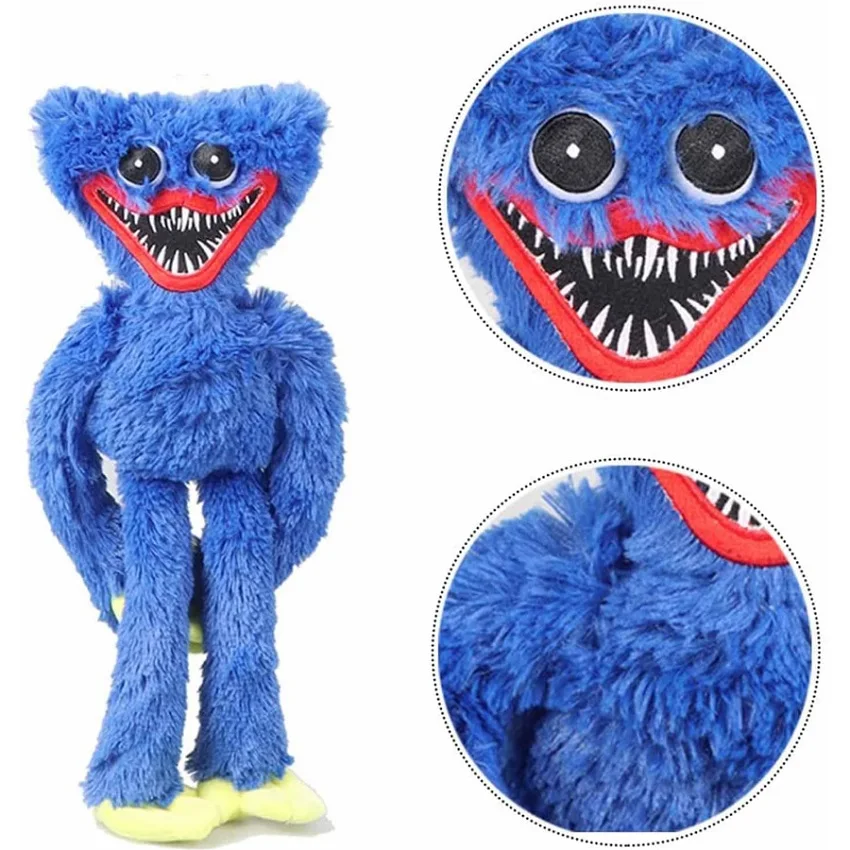 

40cm Huggy Wuggy Plush Toy Game Poppy Playtime Plush Doll Cartoon Figure Soft Animals Dolls for Kids Birthday Christmas Gifts
