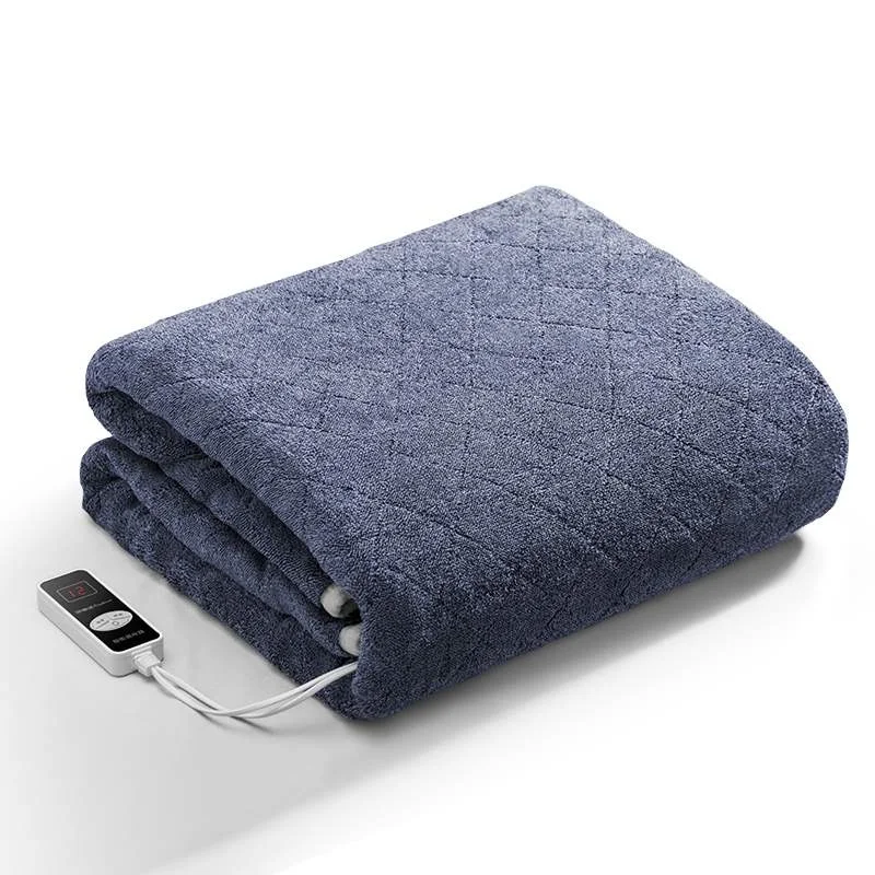 

Электрическое одеяло DG50EB, роскошное электрическое одеяло с большим подогревом, регулируемое теплой водой, мягкое домашнее текстильное оде...