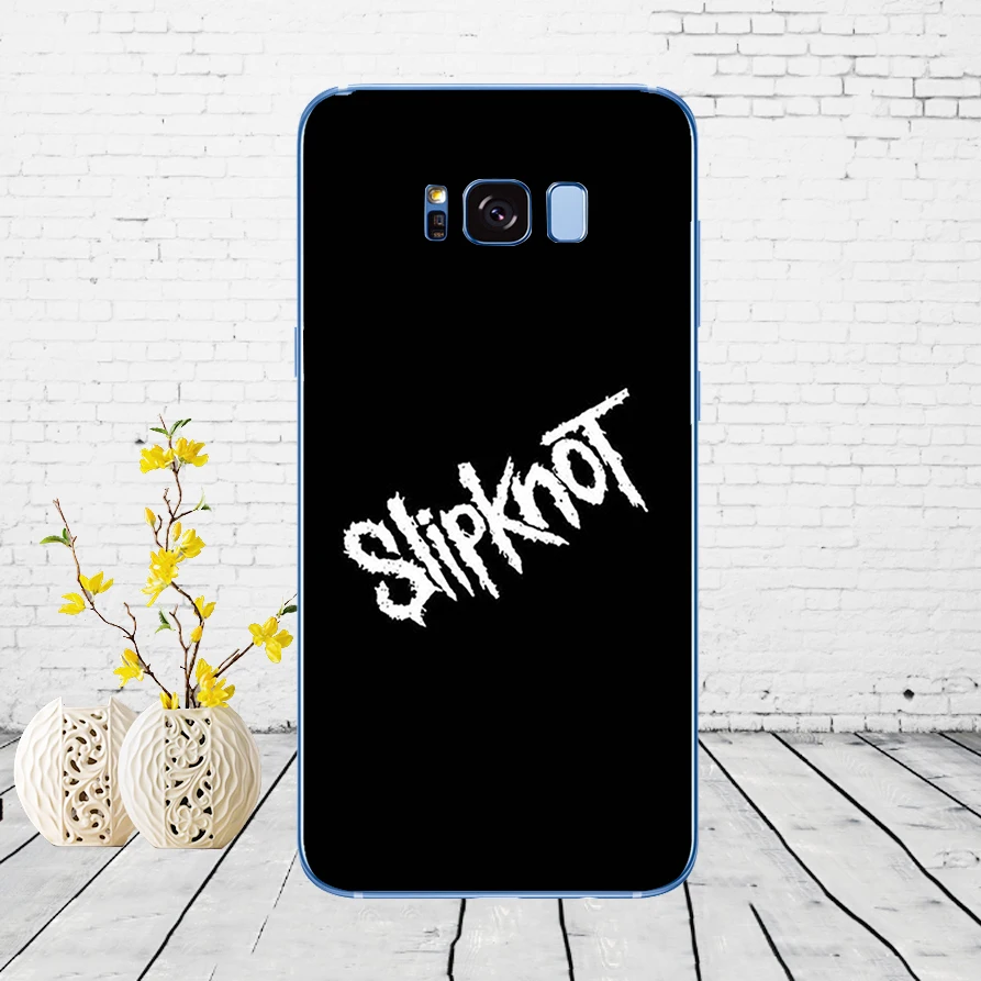 277DD Лидер продаж Slipknot рок Мягкий силиконовый чехол для Samsung Galaxy S6 S7 край S8 S9 S10 плюс A70 A50 чехол