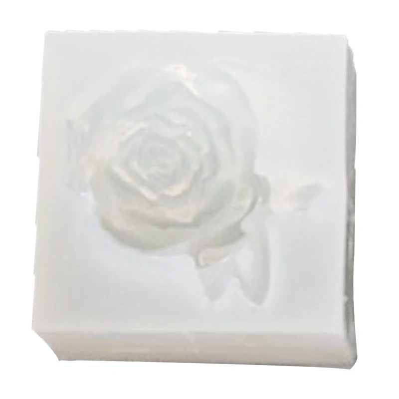 

Silicone Mold Flower Rose Mirror Craft DIY Jewelry Cake Decor Making Epoxy Resin