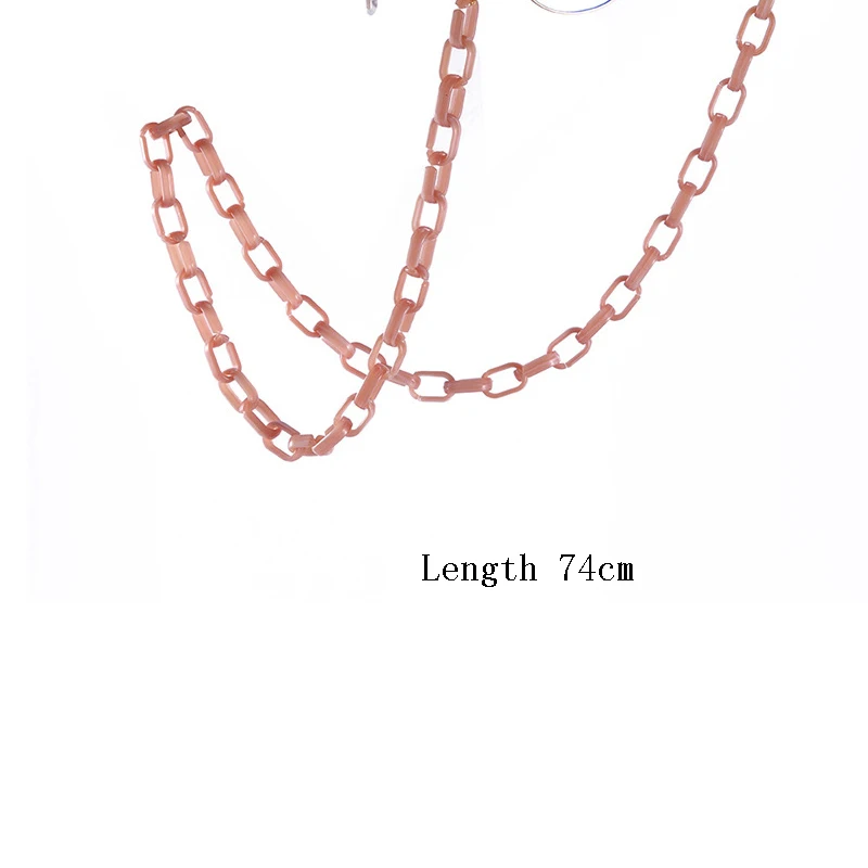 

Big Acrylic Women Sunglasses Straps Glasses Chain Necklace Chunky Lanyards Fashion Neck Eyeglasses Holder Gifts for Her