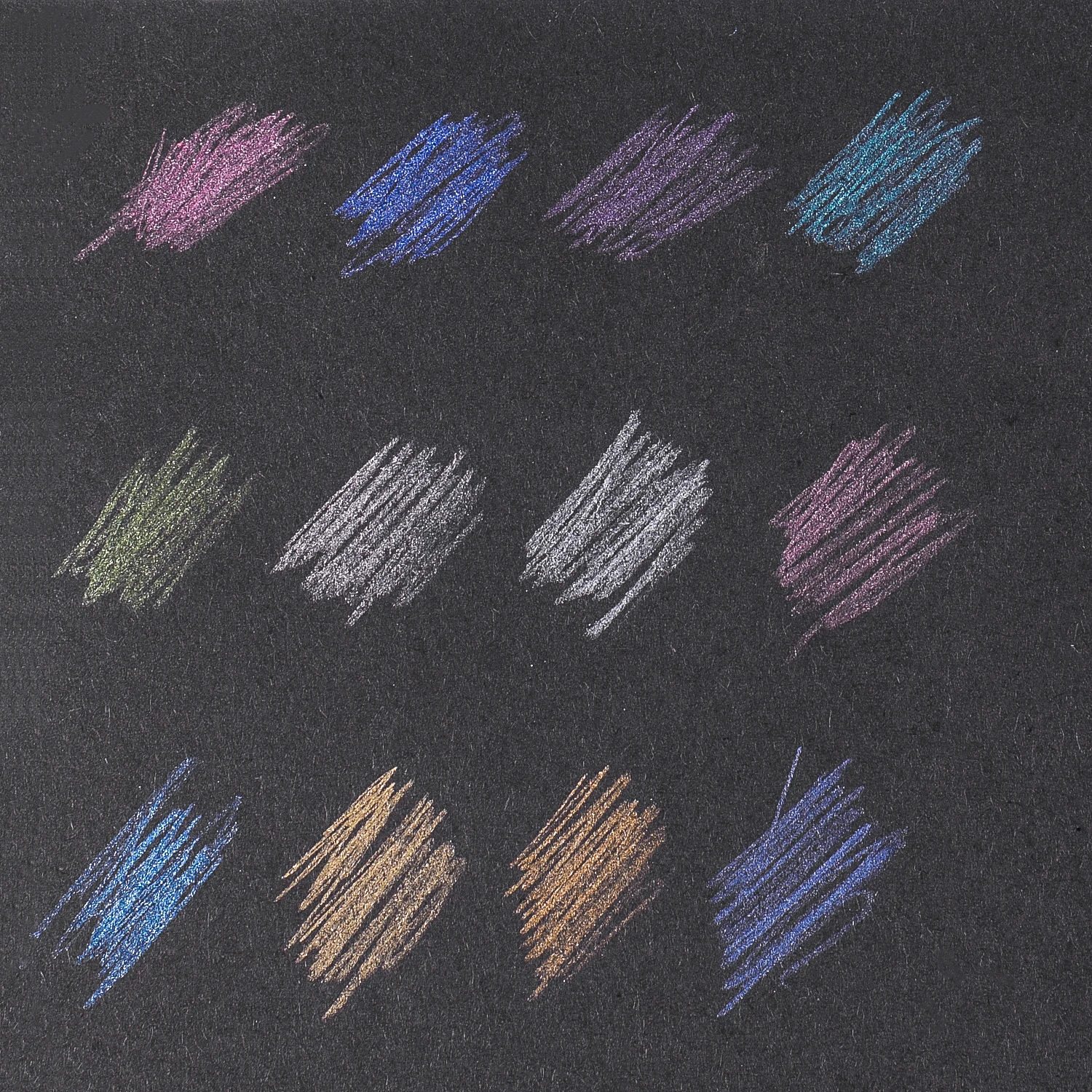 Набор карандашей для рисования нетоксичных металлических 12 шт. | Канцтовары