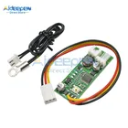 DC 12V 2-3 проводной температурный контроллер Denoised контроллер скорости ВКЛВЫКЛ для ПК Вентиляторсигнализация плата модуль с проводным кабелем