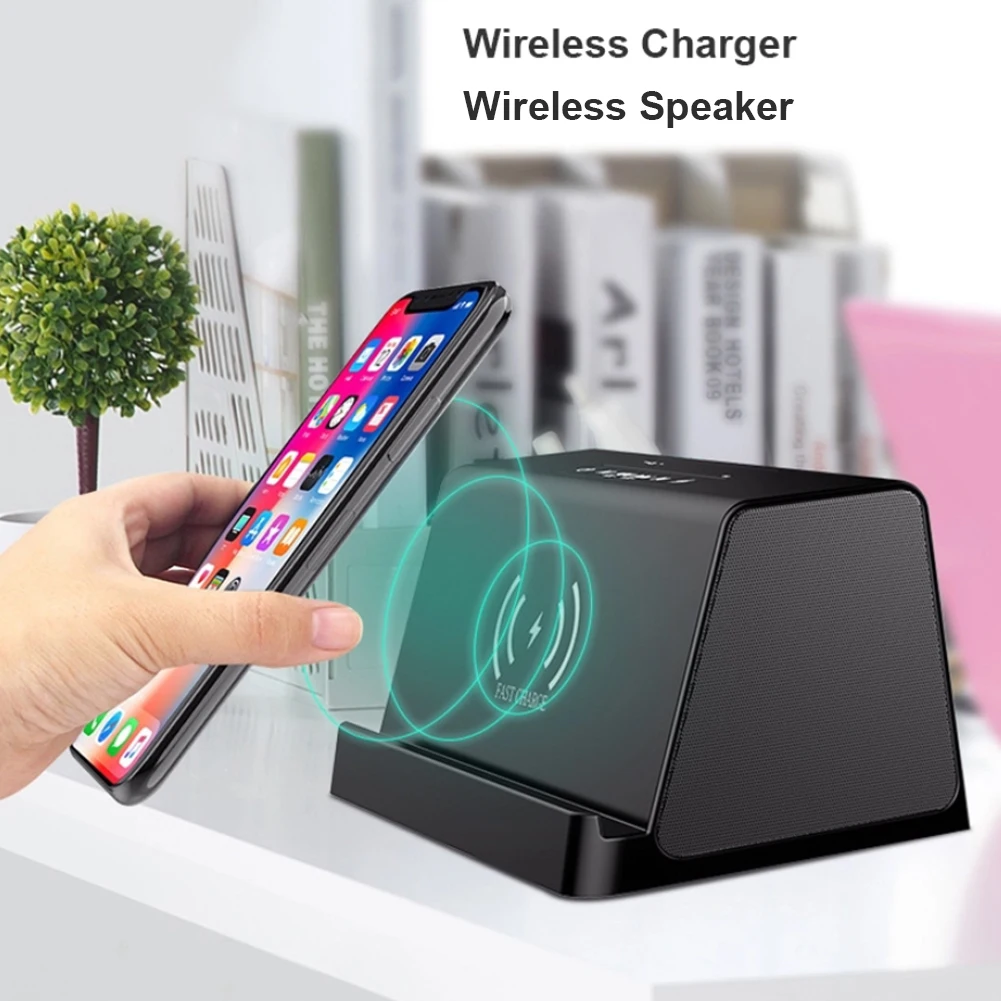 Многофункциональный Bluetooth-динамик Портативная Беспроводная подставка для