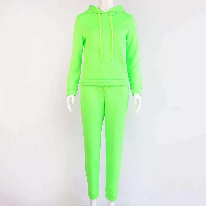 ZOGAA спортивный костюм женские толстовки + брюки Толстовка и спортивные штаны Femme